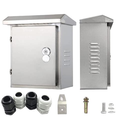 outdoor stainless steel electrical box enclosure|stainless steel outlet box.